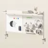 Lauajaotur ergo office ER-301 W — 1116 mm laiune terassirm magnetilise tahvliga, valge, maksimaalne koormus 10 kg