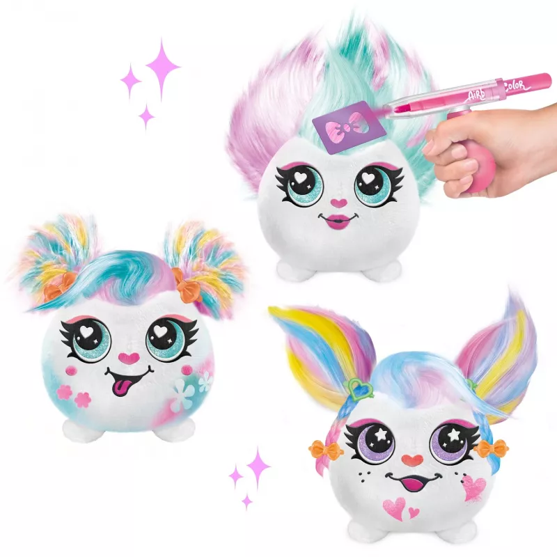 Rollimänguasi Canal Toys Airbrush Plush AIR038 soengustiilimine mitmevärviline