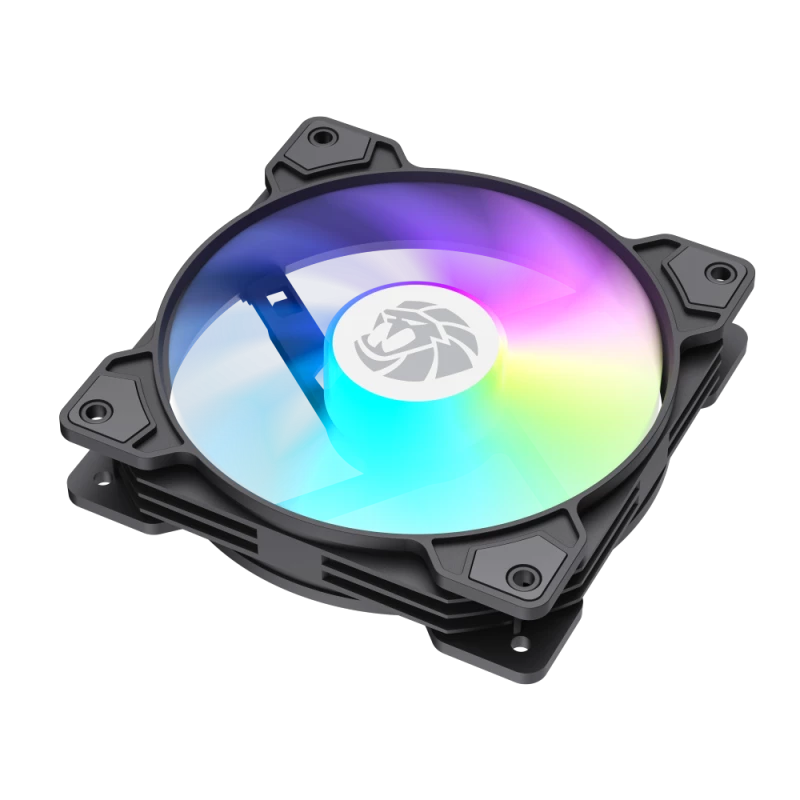 Gamemax | Korpusventilaator | FN12A-S5 | Must