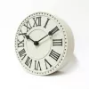 NeXtime klok 5187wi London Table, Ø16 cm, Sein, Valge/Must+B32