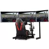 Next Level Racing Elite kolmekordse monitori aluse lisakomplekt – must versioon