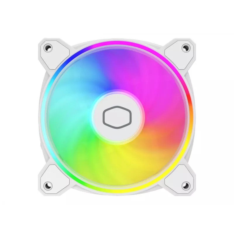 Cooler Master MasterFan MF120 Halo2 White Edition 120mm ARGB korpusetuuleti