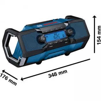 Bosch GPB 18V-2 C Professional kaasaskantav digitaalne must, sinine, hõbedane