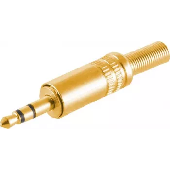 Stereo Plug ShiverPeaks 51200-MG kullatud metallist 3,5 mm pistik
