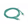 Patsijuhe Cat.6 UTP 1.5M Roheline FLUKE PASSED LANBERG 10-PACK