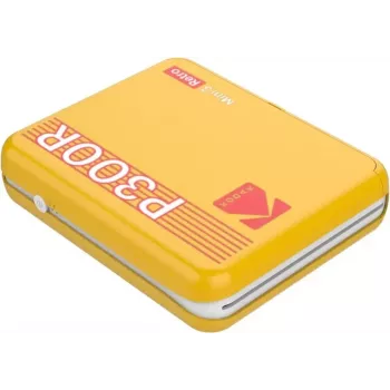 Printer Kodak Mini 3 Square Retro Pass Photo Printing Technology kollane