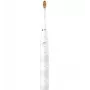 Sonic hambahari OCLEAN FLOW Adult — akutoitel, valgendusrežiim, integreeritud taimer, reguleeritav kiirus, kõrgus 255 mm, valge, 0,13 kg, 1 käepide + 1 harjapea