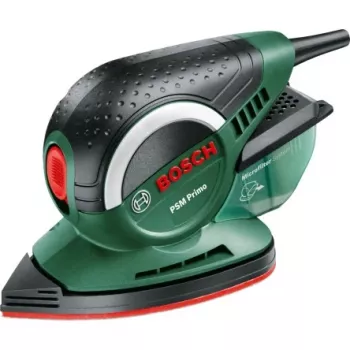 Bosch PSM Primo mitmeotstarbeline lihvija 24000 OPM must, roheline, punane, hõbedane