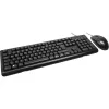 Inter-Tech AC KB-102DE Lauaarvuti USB MUST 1000dpi 105 Nuppu Juhtmega (88884138)
