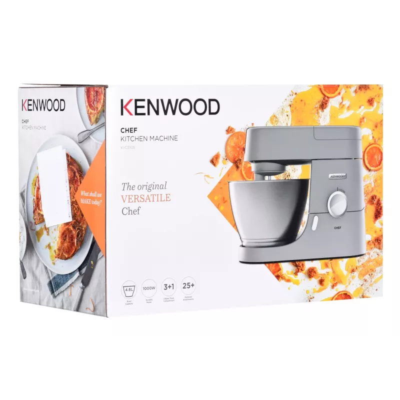 Kenwood KVC3110S köögikombain 1000 W 4.6 L Hõbedane