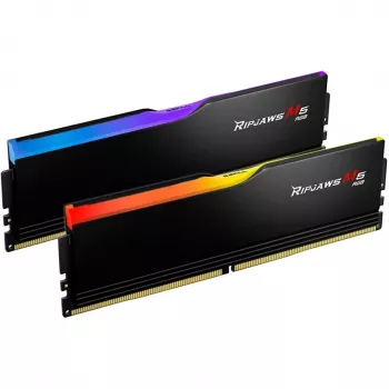 DIMM 48 GB DDR5-6000 (2x 24 GB) Dual-Kit, mälu must, F5-6000J3036F24GX2-RM5RK, Ripjaws M5 RGB, INTEL XMP