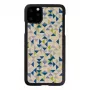 Nutitelefoni ümbris man and wood iPhone 11 Pro Maxile — sinise kolmnurgaga must kaitseümbris