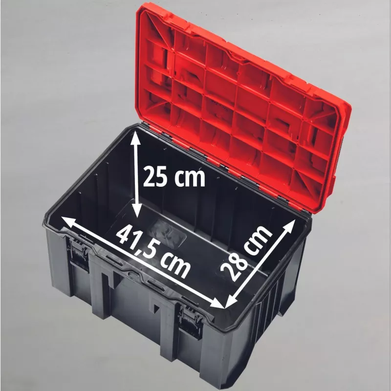 Kõvakohver Einhell E-Case M must punane 2,85 kg