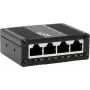 Tööstuslik 5-pordiline gigabitine kommutaator Exsys EX-62021 USB-C toitesisendiga, haldamata