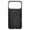 Kaitsev tagakaas FIXED Apple iPhone 17 Pro Max jaoks — aramiidkiud, must