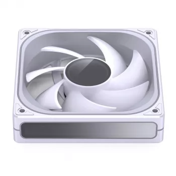 120mm PWM ARGB korpuse ventilaator Jonsbo ZB-120 valge, mudel ZB-120W