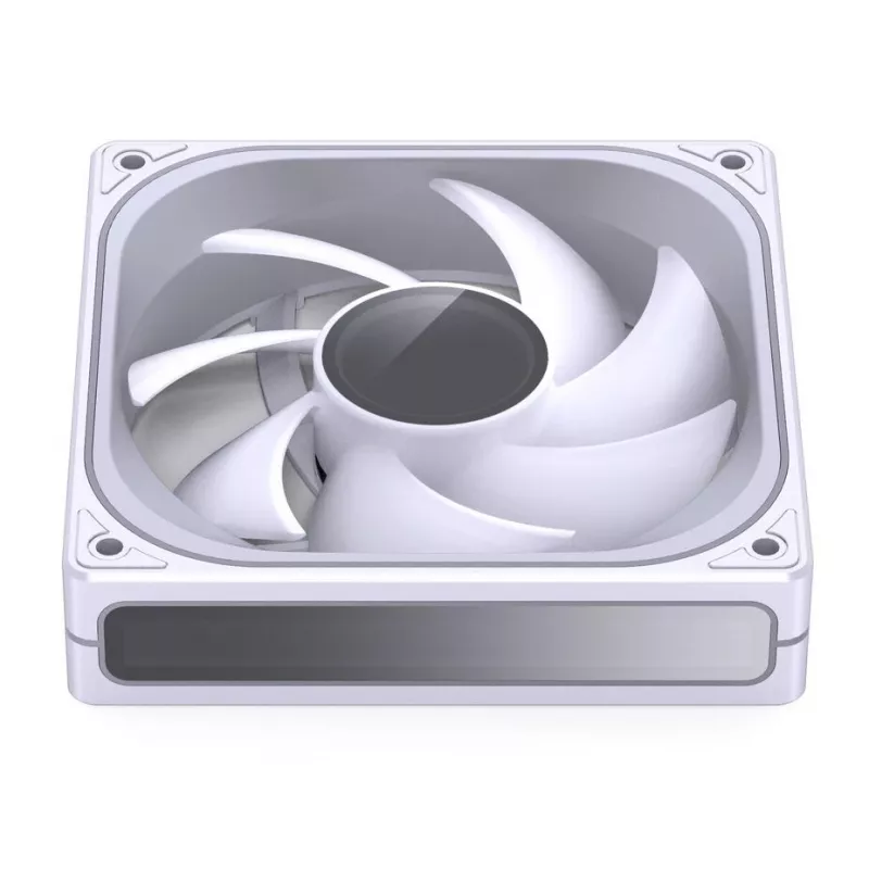 120mm PWM ARGB korpuse ventilaator Jonsbo ZB-120 valge, mudel ZB-120W