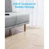 USB A – USB C kaabel Anker A81H5G21 — 0,9 m, valge
