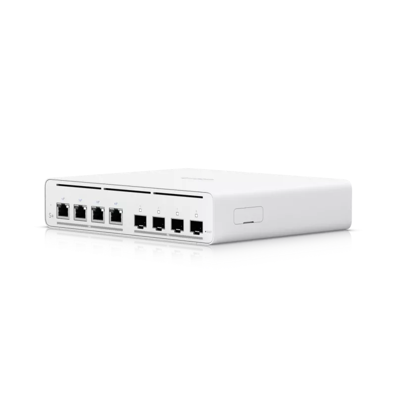 UniFi UISP Switch Plus - lüliti - hallatav - 4 x 2.5GBase-T + 4 x 10Gb Ethernet S