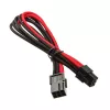 SilverStone 6-Pin-PCIe-st 6-Pin-PCIe-ni kaabel 250 mm - must/punane