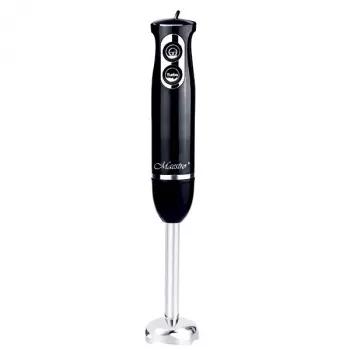 Küpsetusseade Maestro MR-511 — 500 W, 2 kiirust, impulss, turbo, eemaldatav 900 ml kann, roostevabast terasest tera, must
