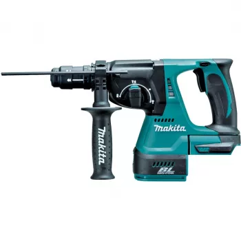 Löökpuurmasin Makita DHR243Z — 18 V aku, SDS, 2 J löögienergia, 3,4 kg, 950 p/min, 4700 lööki/min