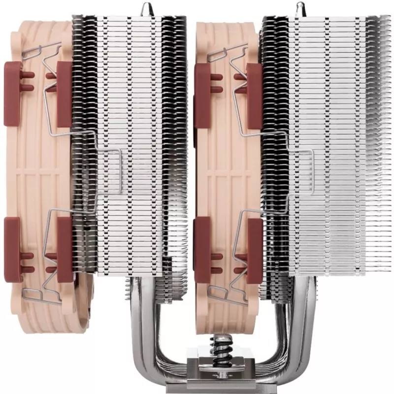 Õhkjahutus Noctua NH-D15 G2 HBC, kaks 140 mm ventilaatorit, 1250–1500 p/min, 155,6 m³/h, 12 V, vask, 152×150×168 mm