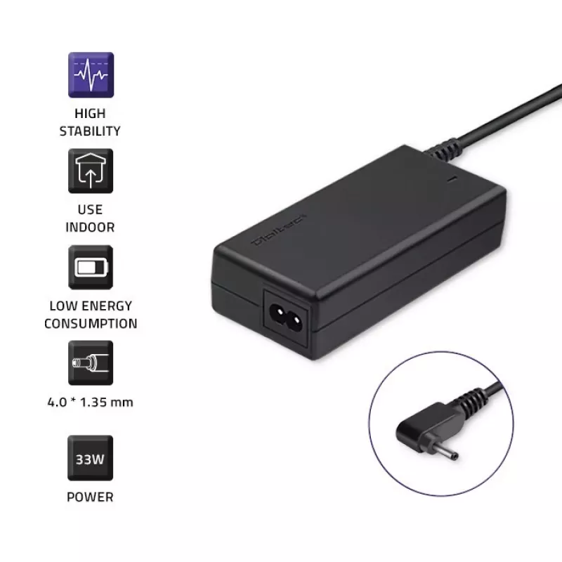 Toiteplokk ASUS 33W | 19V | 1,75A | 4,0 * 1,35 mm | + toitekaabel