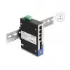 Haldamata kommutaator DeLOCK 88015 Gigabit Ethernet 4 pordiga must