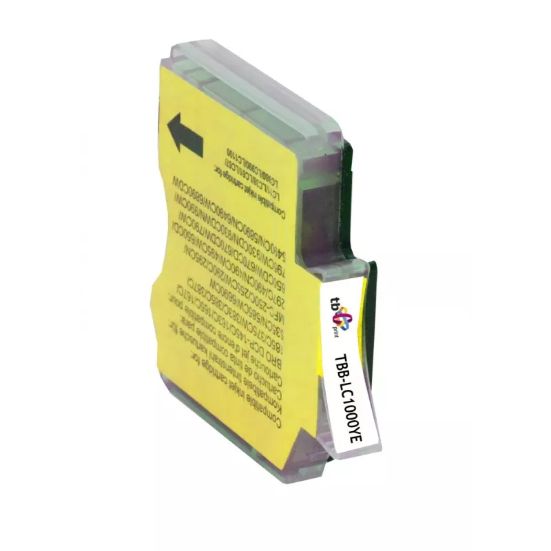Tint TBB-LC1000YE (Brother LC1000YE) kollane 100% uus