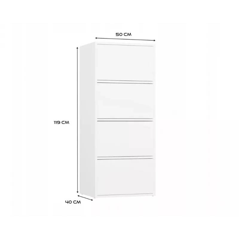 ALMA valge kummut