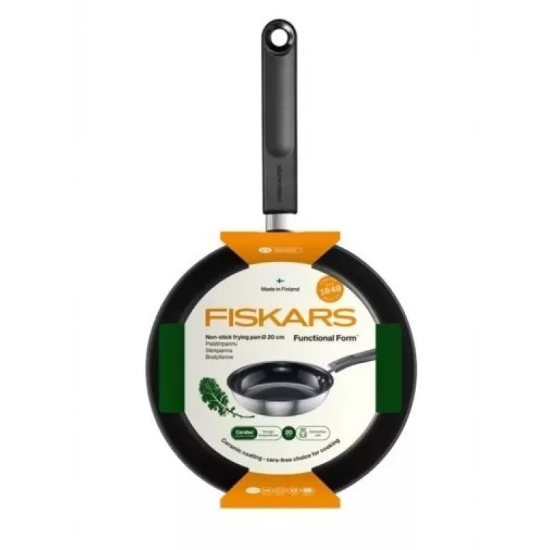 Fiskars 1072249 praepann Gourmet praepann ümmargune