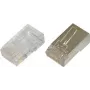 Digitus CAT 6 modulaarpistik ümarkaablile, varjestatud, 100 tk, RJ-45 isane