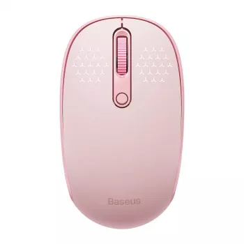 Juhtmevaba hiir Baseus F01B Tri-mode 2.4G BT5.0 1600 DPI (roosa)