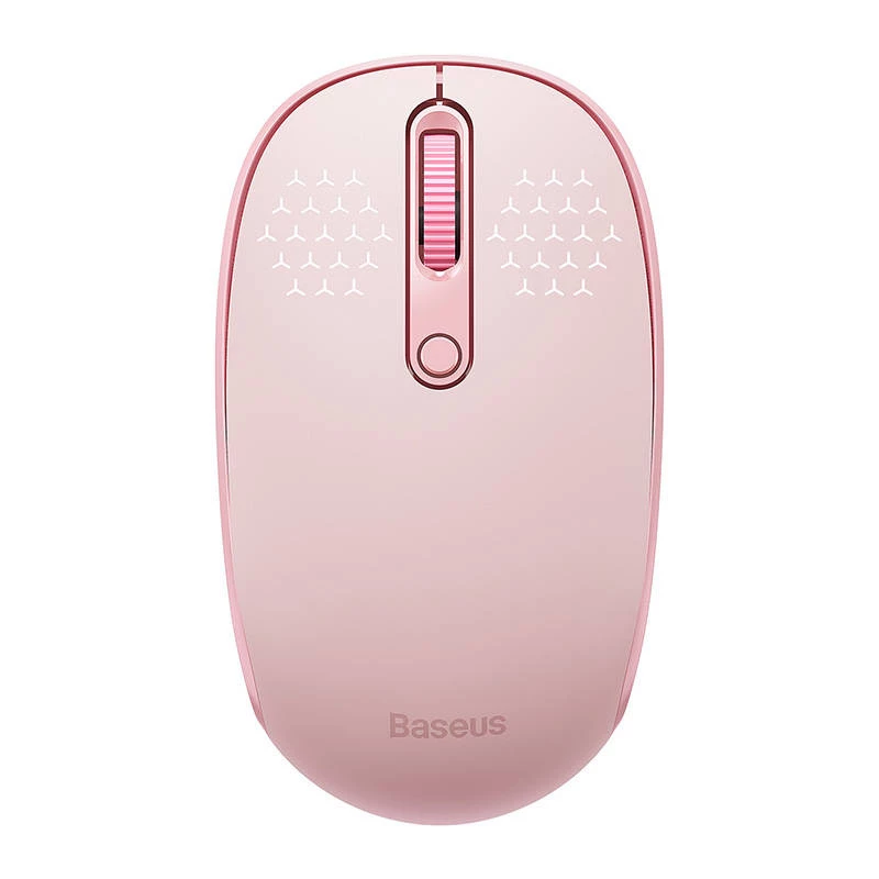 Juhtmevaba hiir Baseus F01B Tri-mode 2.4G BT5.0 1600 DPI (roosa)