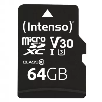 Mälukaart Intenso 64GB MicroSDXC UHS-I Class 10 3433490