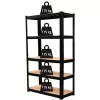 Topeshop Storage Rack P9040 aia tööriistade hoiuriiul, vabalt seisev, tsingitud teras, MDF