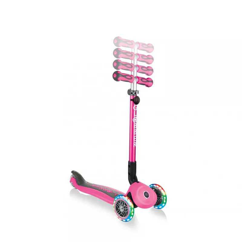 Globber | Tõukeratas | Roosa | Scooter Go Up Deluxe Lights