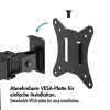Monitorikinnitus 17-32, max 9 kg, must
