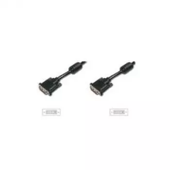 DVI-kaabel Digitus DK-320101-020-S 2 m DVI-D must
