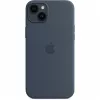 Apple iPhone 14 Plus MagSafe silikoonümbris Tormisinine