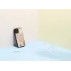 Kaitsev telefoniümbris iKins Apple iPhone 12 / 12 Pro jaoks – roosa marmorist disain