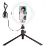Agfa Arl11 Ring Light 120 Led Ring Vlog + Alus + Pult
