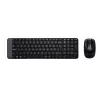Juhtmevaba komplekt MK220, juhtmevaba, RF-juhtmevaba, QWERTZ, must, hiir