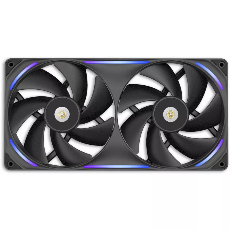 Arvutikorpuse ventilaator NZXT F280X 140 mm Must, 1 tk, 280 × 140 × 30 mm
