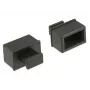 Pistikupesa turvakate DeLOCK 64021 must 10 tk