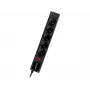 Tracer PowerGear Must 5 vahelduvvoolu pistikupesa 1,5 m 2300 W