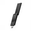 USB Type-A Wi‑Fi 6E adapter Cudy WU5400, kaheribaline 2x2, 2402 Mbit/s, must