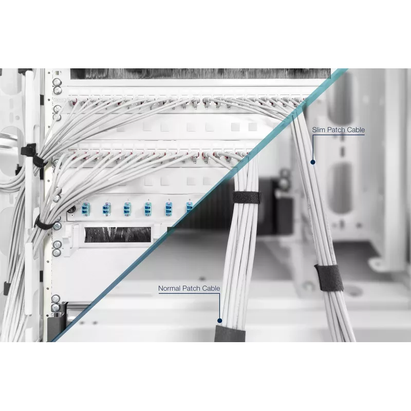 Võrgukaabel Digitus CAT 6 U/FTP õhuke patch-juhe RJ-45 Cat6 2m hall
