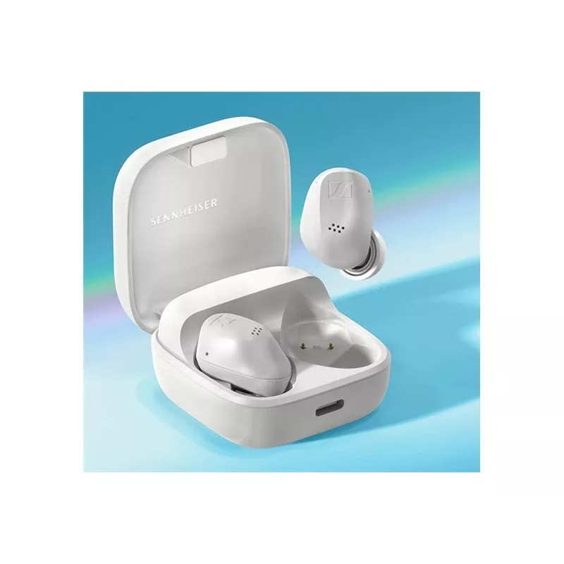 Sennheiser kõrvaklapid | Accentum | Bluetooth | Kõrvasisesed | Mikrofon | Mürasummutus | Juhtmevabad | Valge
